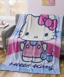 Cobija suave de Hello Kitty - 46' x 60' - Ligera y
