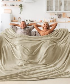 Manta de Forro Polar BEDELITE Extra Grande para Cama, Manta