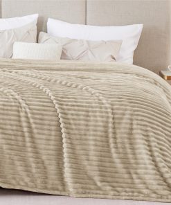 Manta de Forro Polar BEDELITE Tamaño King - Jacquard 3D