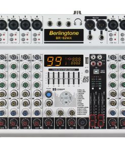 Mesa de Mezclas de Sonido Profesional de 6/8 Canales con