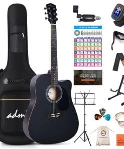 Guitarra Acústica ADM para Principiantes, Niños,