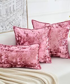 HERAYLI Serie Premium, Fundas de Cojín -Rosa