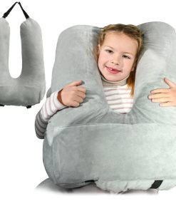 Almohada de Viaje MOAOO Almohada de Coche para Niños,