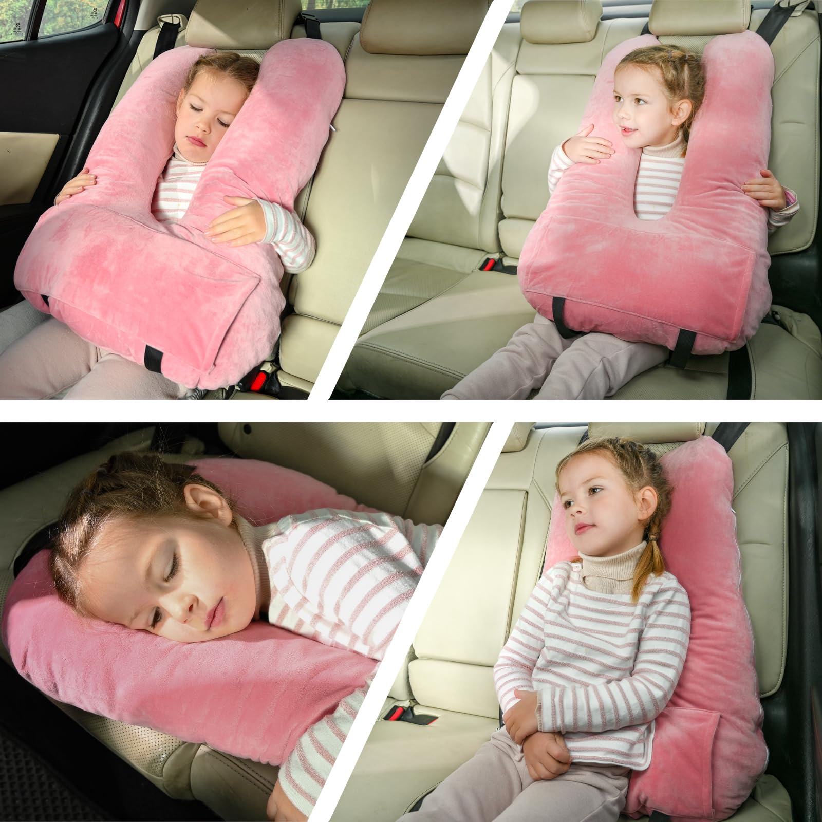 Almohada de Viaje para Coche MOAOO Almohada para Dormir en - Imagen 7