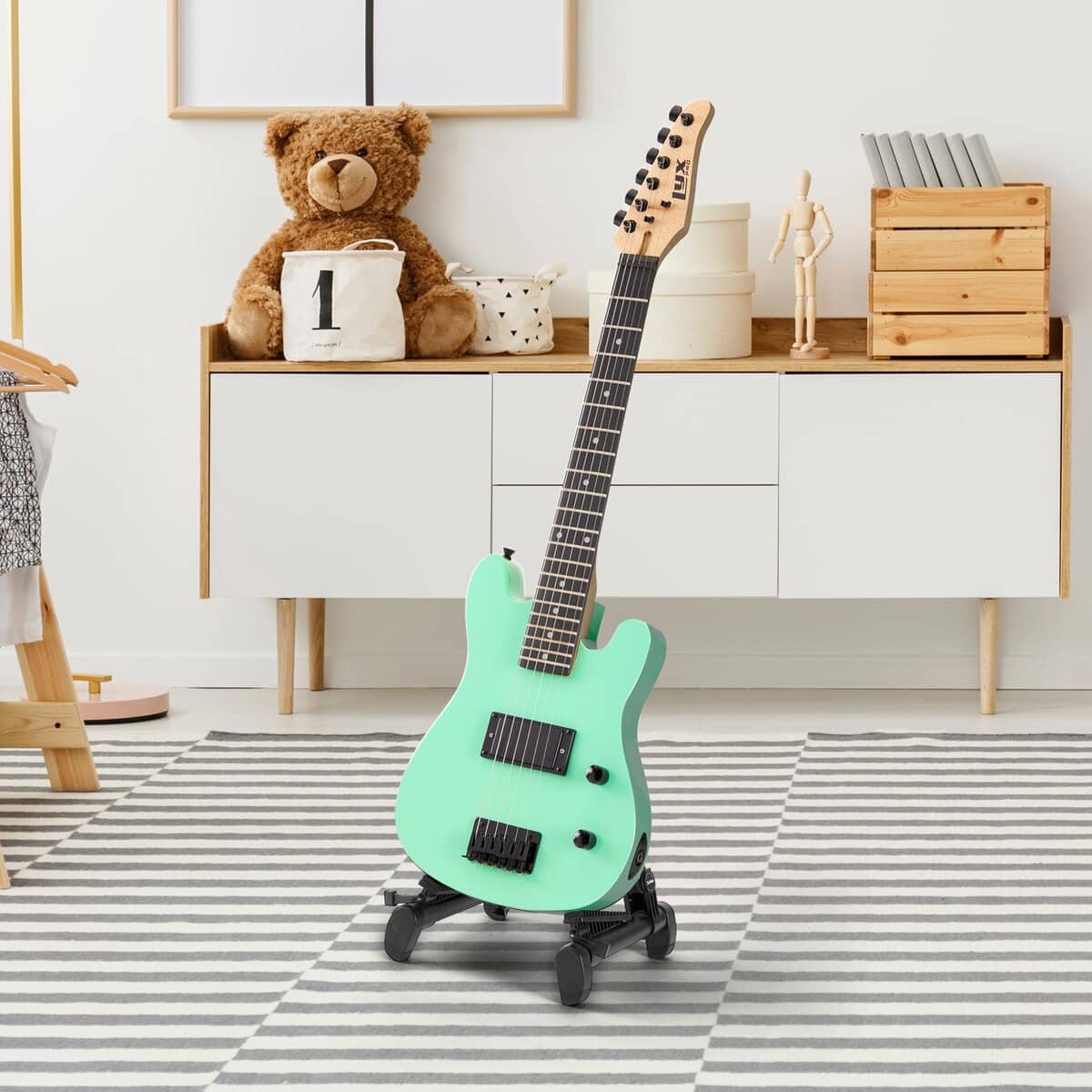 Kit de Guitarra Eléctrica LyxPro CS 30� para -Verde - Imagen 9