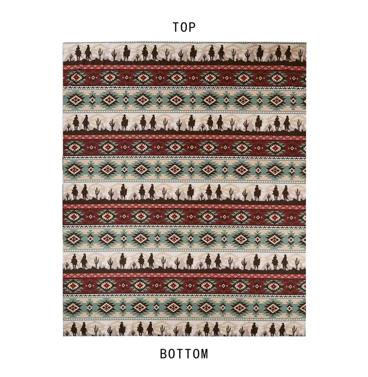 Juego de sábanas Chezmoi Collection 4 piezas estilo vaquero - Imagen 6