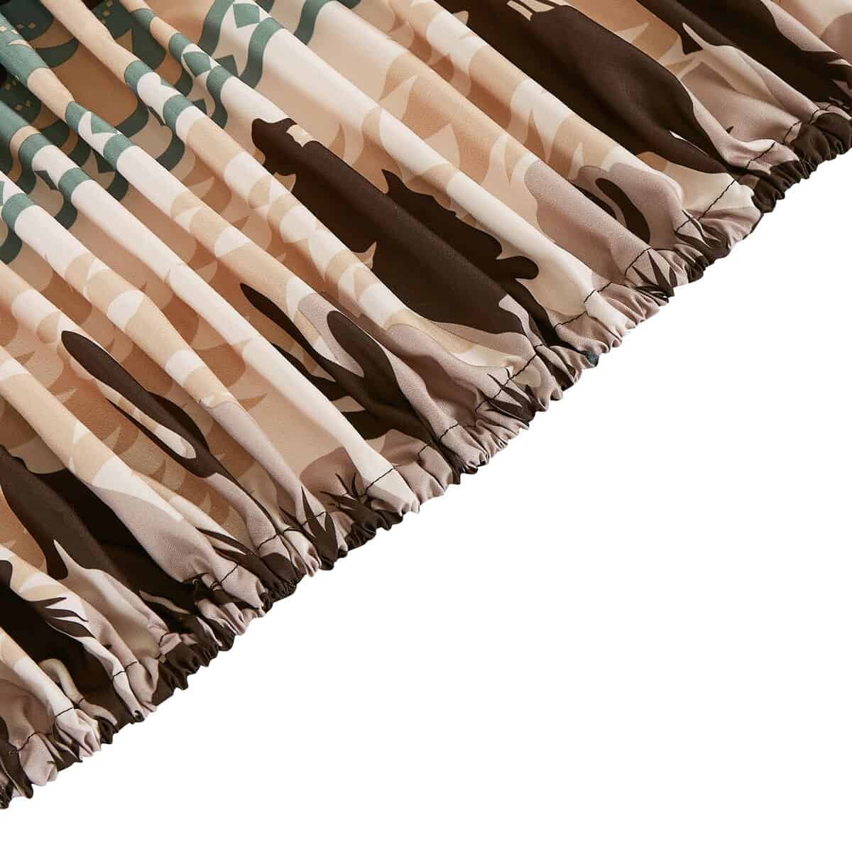 Juego de sábanas Chezmoi Collection 4 piezas estilo vaquero - Imagen 8