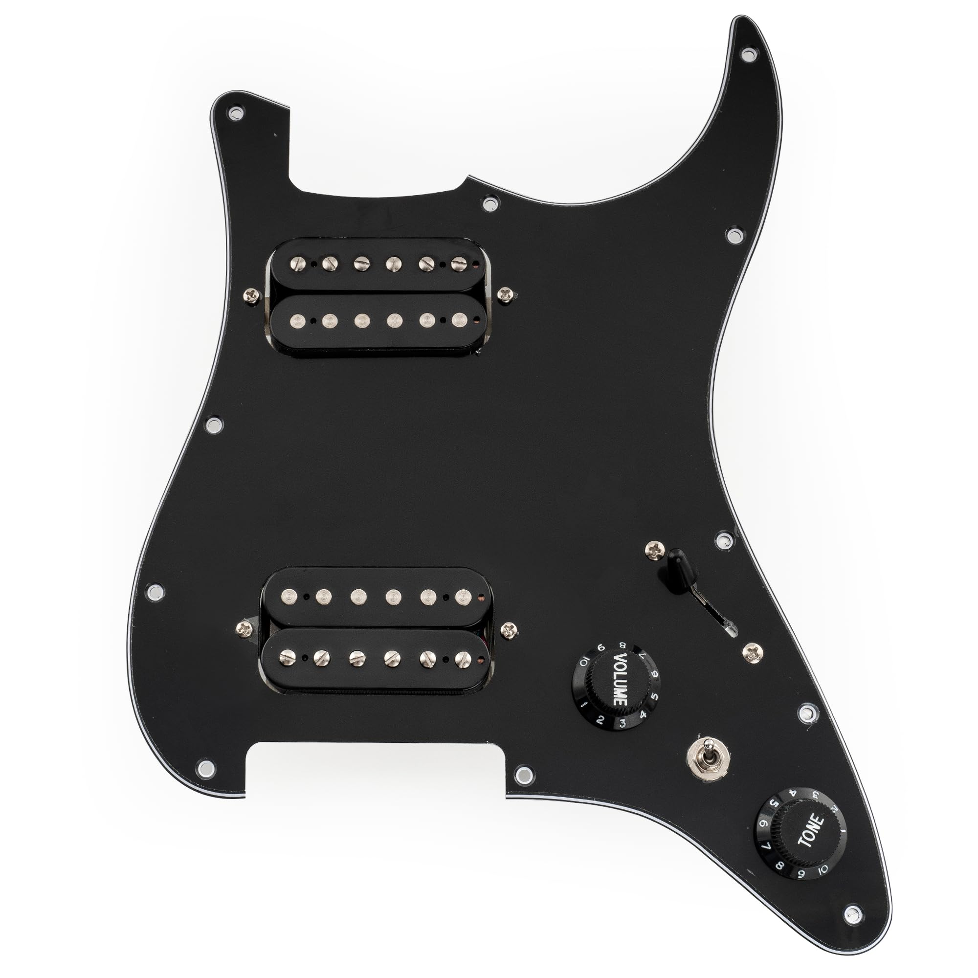 Pickguard pre-cableado Musiclily Pro-SE -Negro