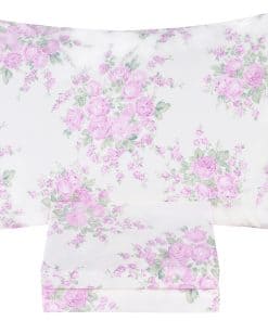 Juego de Sábanas para Cama Individual de -Rosas