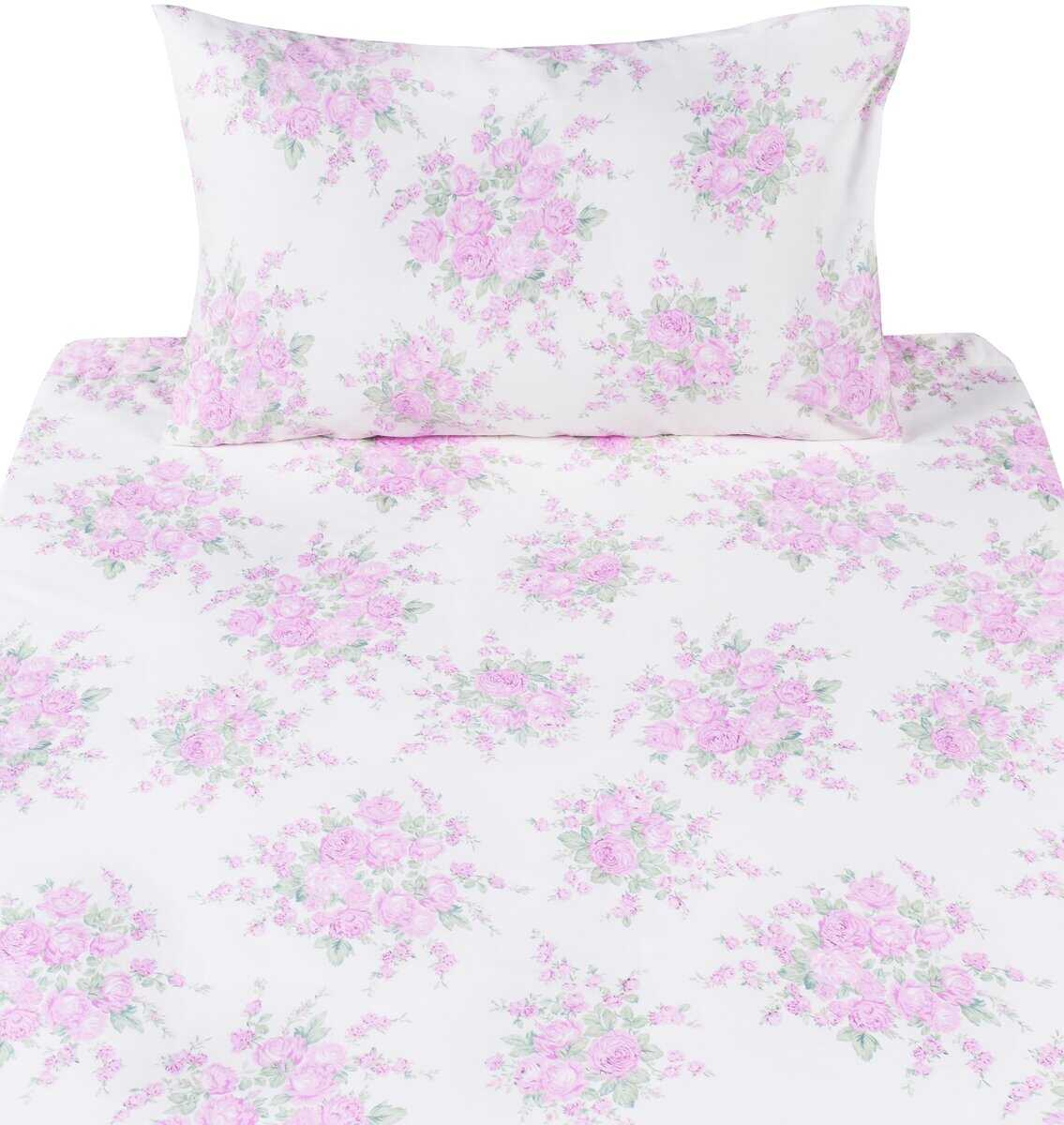 Juego de Sábanas para Cama Individual de -Rosas - Imagen 4