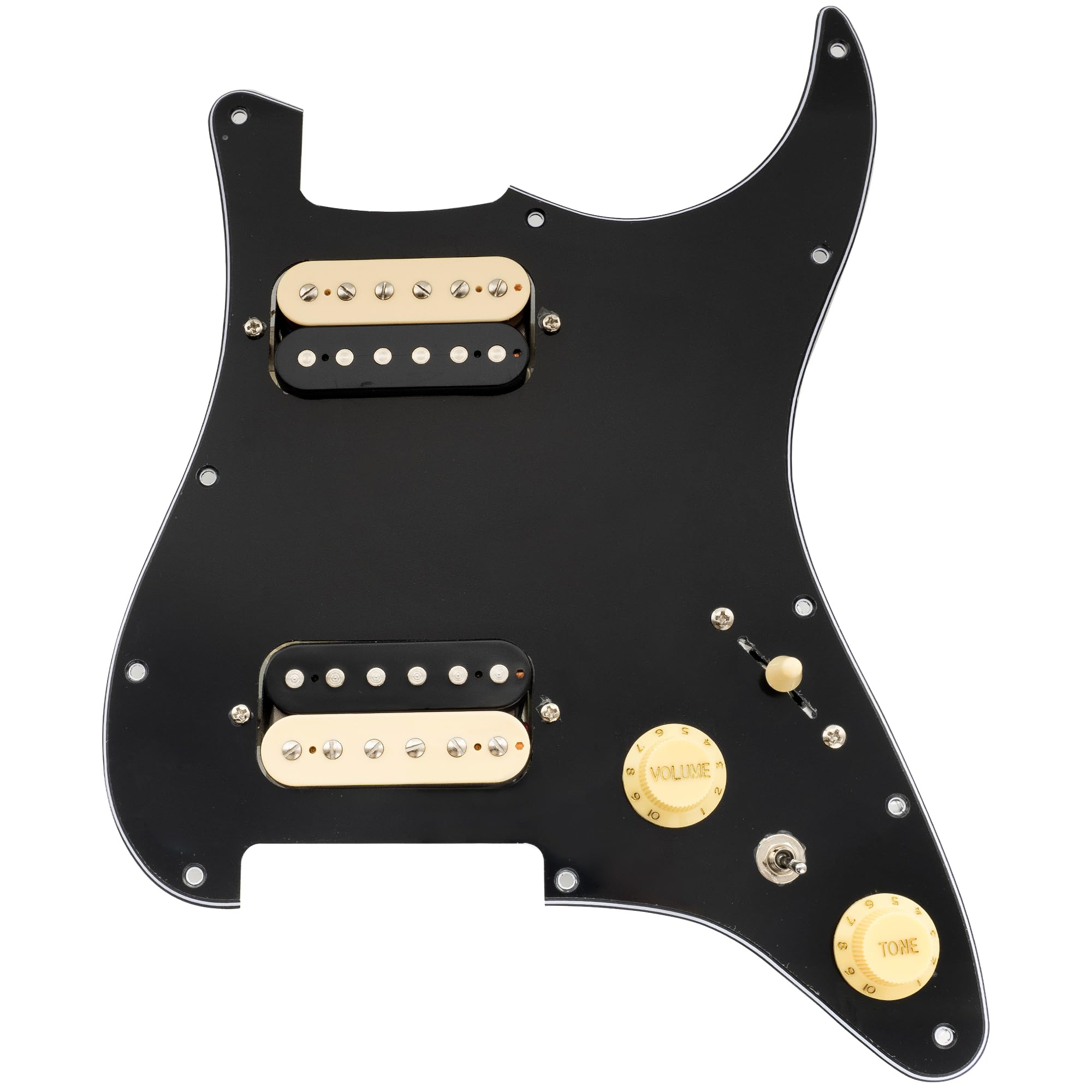 Pickguard precableado Musiclily Pro-SE ST-HH-OMHA con