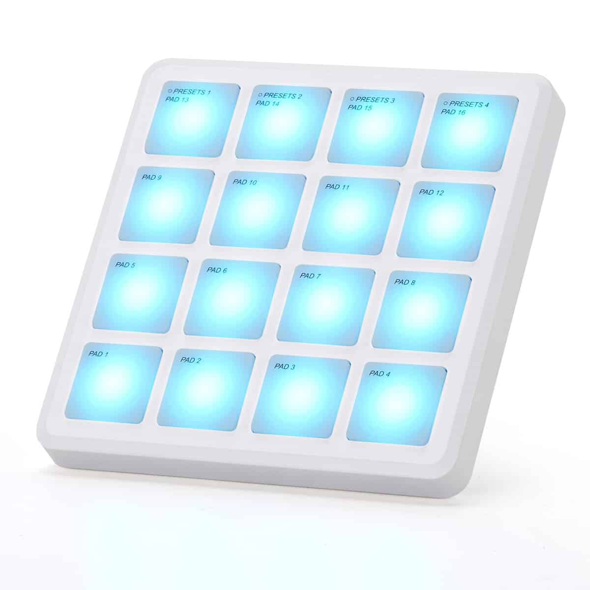 Controlador MIDI inalámbrico M-WAVE Pads, 4.1 * 4.1