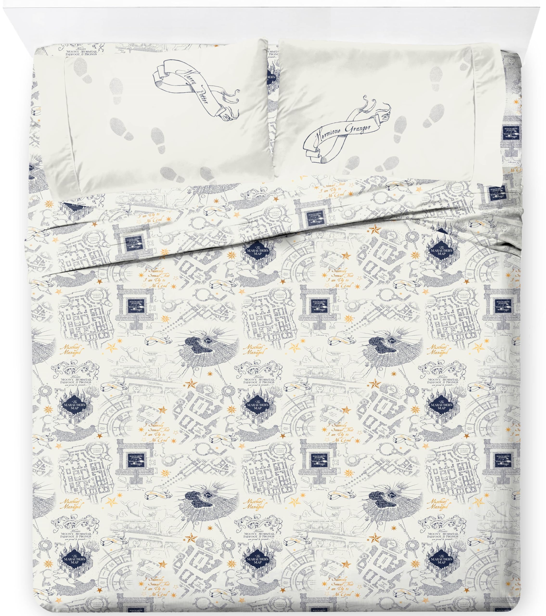 Juego de sábanas completo Harry Potter - Mapa del