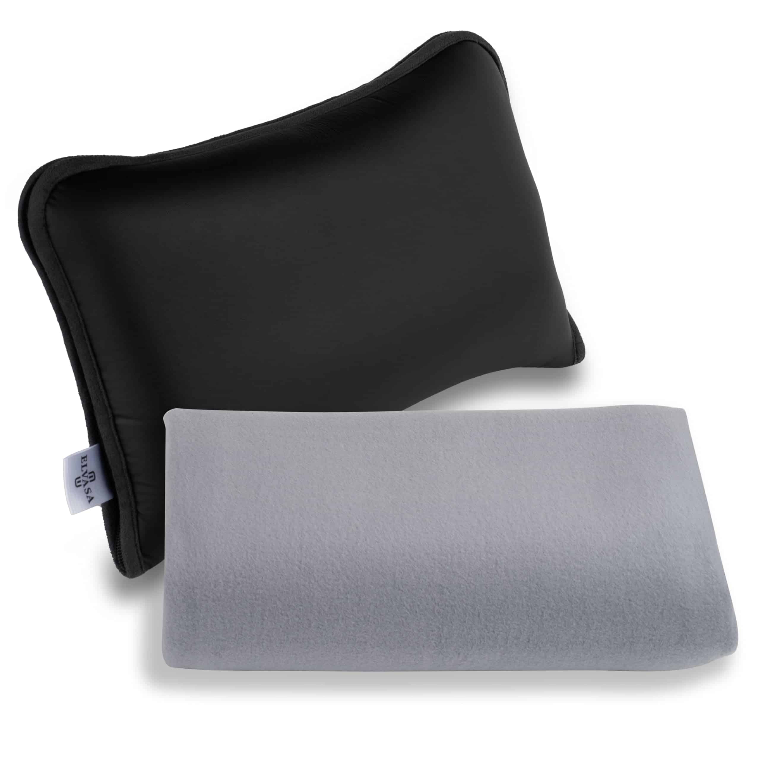 Set de Manta y Almohada de Viaje Premium - Compacto para