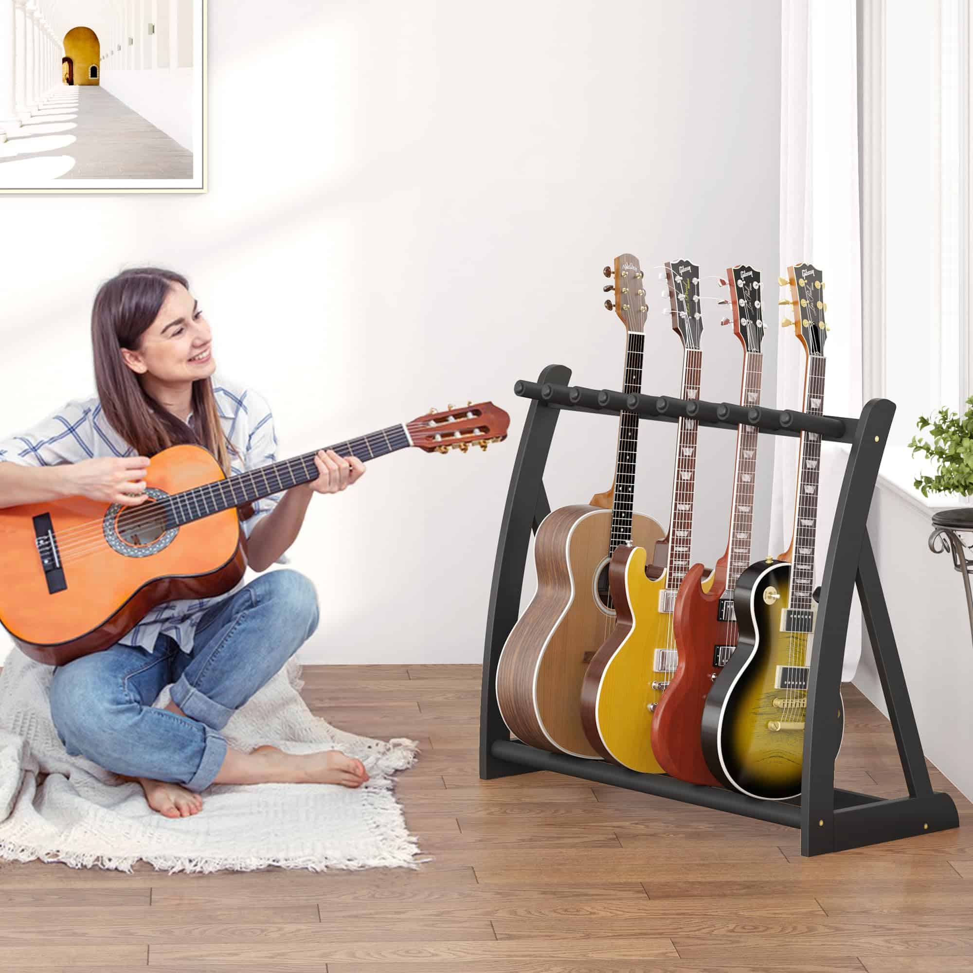 Soporte de Guitarra, Soporte para múltiples guitarras de - Imagen 6