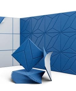 Paquete de 12 Paneles Acústicos UNECHO 11.8" X -Azul Yale