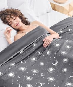 Manta Refrigerante Tamaño Twin (60"x80") - Mantas -Gris Oscu