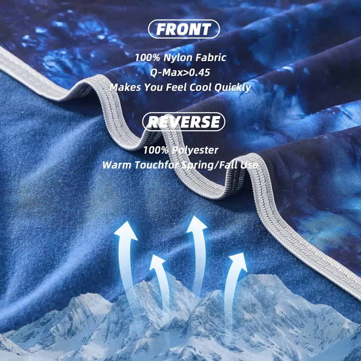 Manta de Enfriamiento para Cama Individual (60"x80"), - Imagen 5