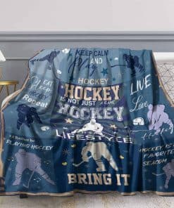 Manta de Regalo de Hockey sobre Hielo Levens para Niños