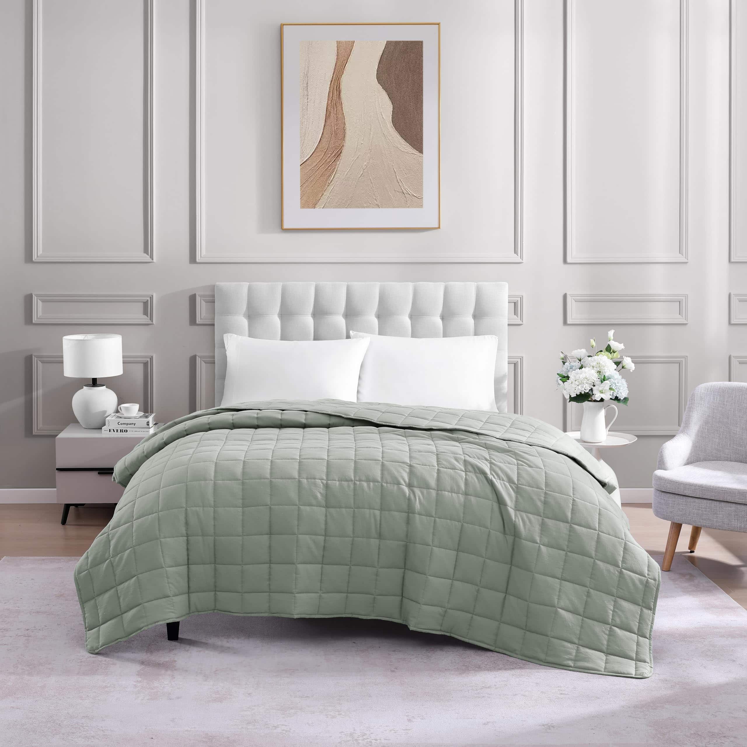 Manta Acolchada Casa Platino en Tamaño Twin XL - Pre Lavada - Imagen 4