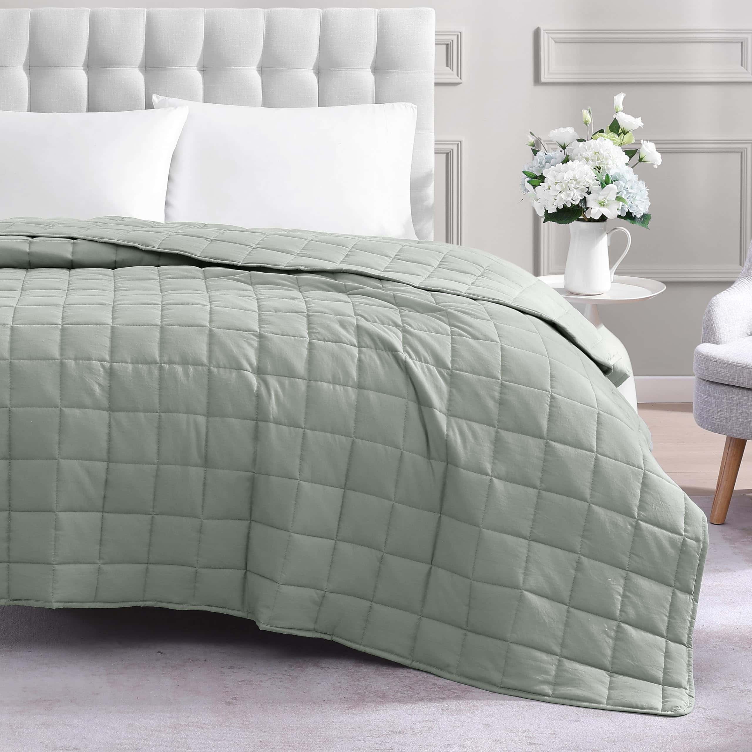 Manta Acolchada Casa Platino en Tamaño Twin XL - Pre Lavada - Imagen 3