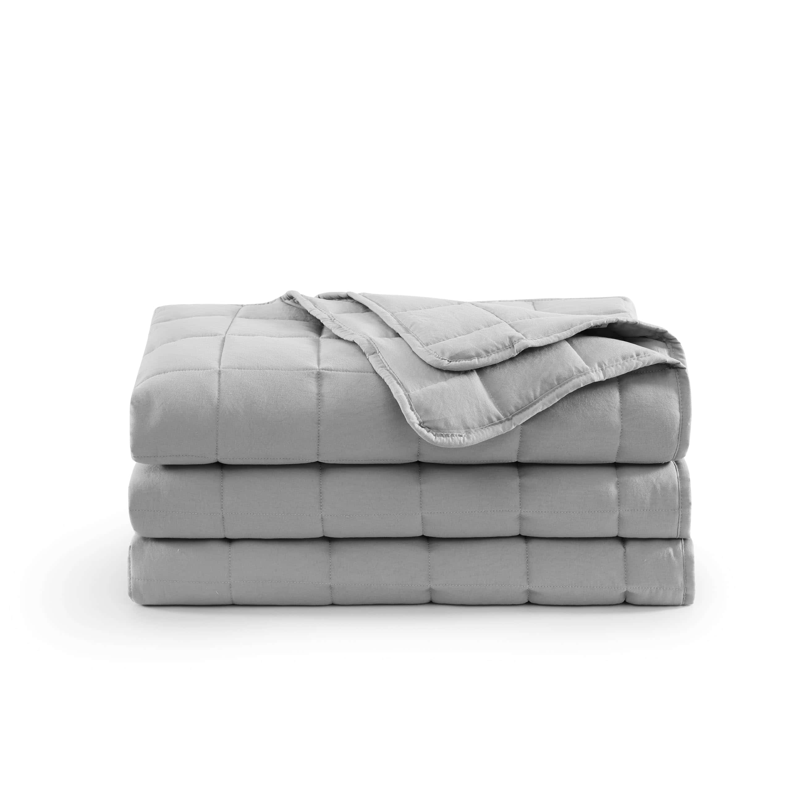 Manta Acolchada Casa Platino Tamaño Completo - Pre-Lavada - - Imagen 3