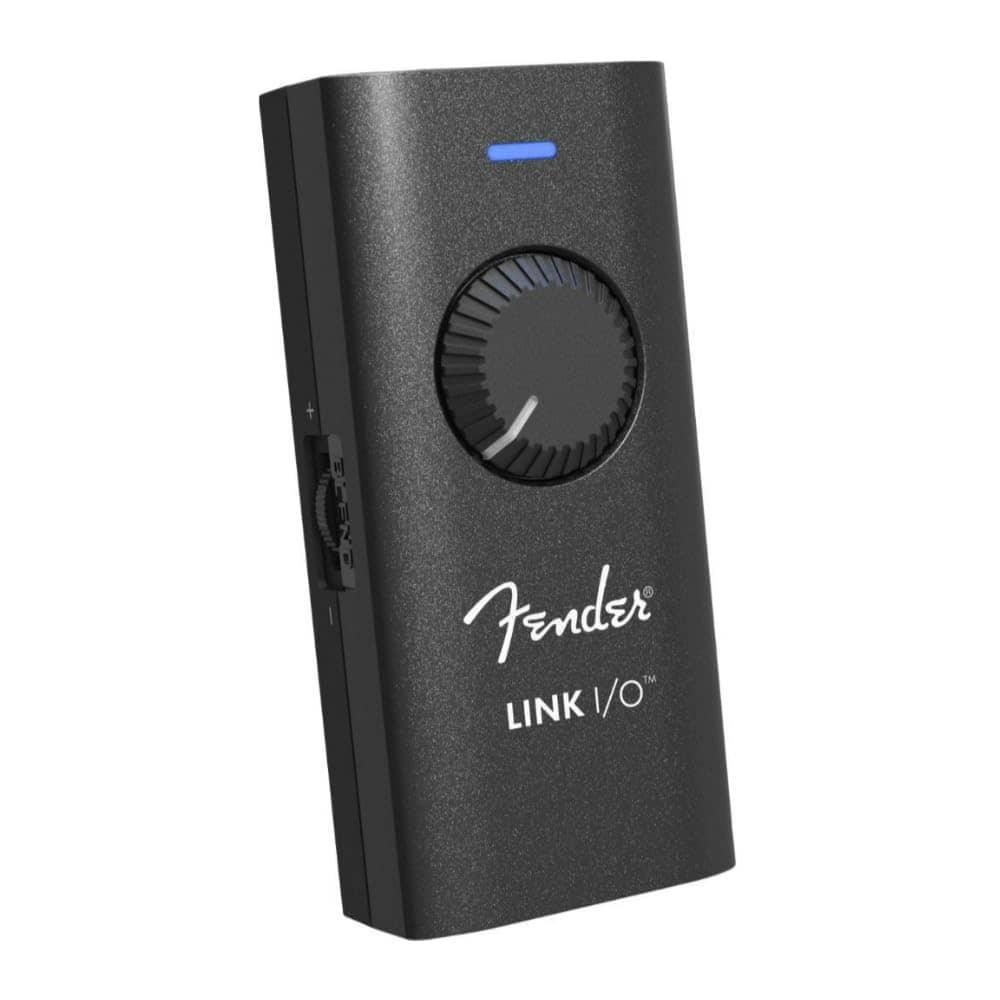 Interfaz de Audio USB-C Portátil Fender Link I/O, Cabe en