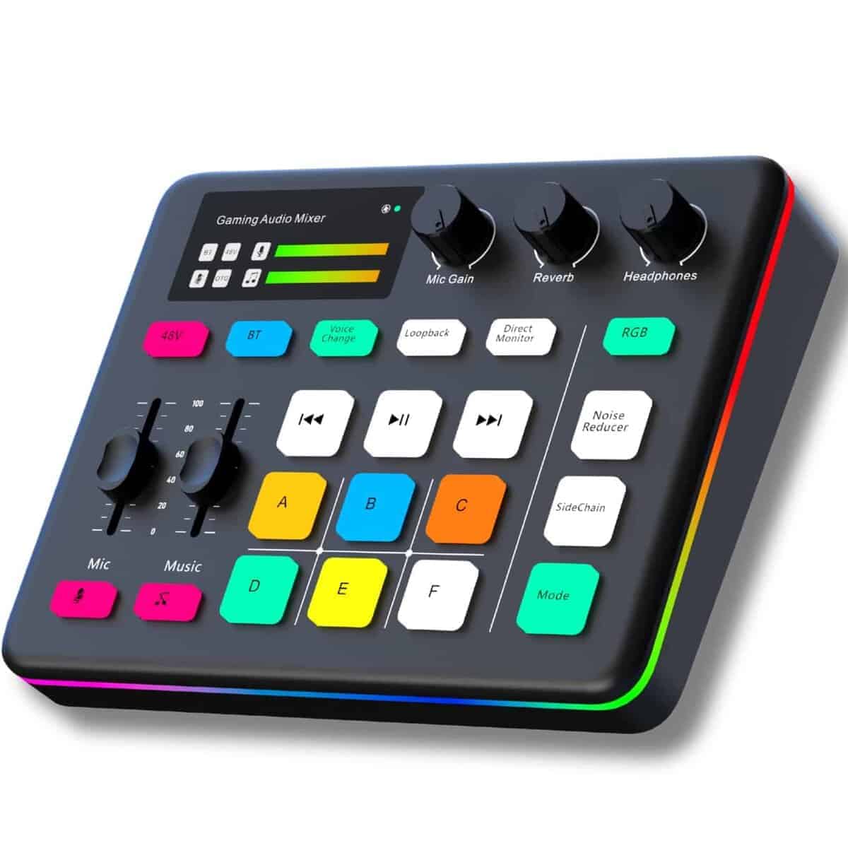 Interfaz de Audio para Gaming HOSONGIN, Pro-preamp con