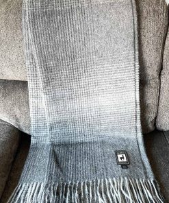 Manta de Lana de Alpaca de Lujo - Suave, Cálida y Duradera