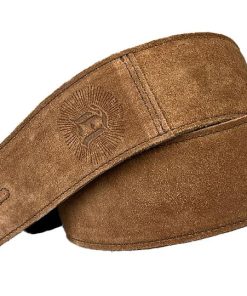 Correa de guitarra de cuero de grano completo The Reticent