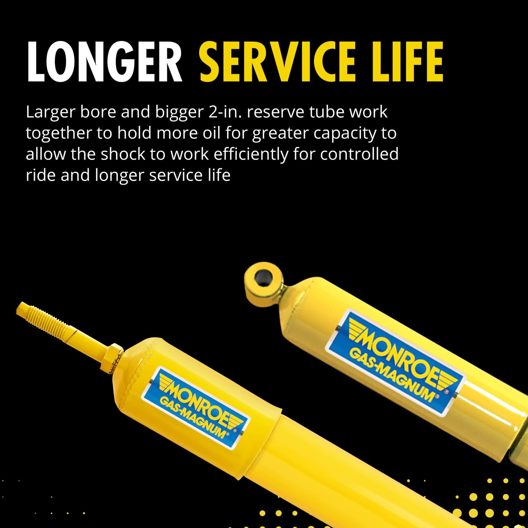 Amortiguador de suspensión Monroe Gas-Magnum 34676 para - Imagen 6