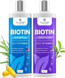 Set de Champú y Acondicionador DermaChange Biotin - Champú