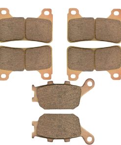Set de pastillas de freno delanteras y traseras AHL para