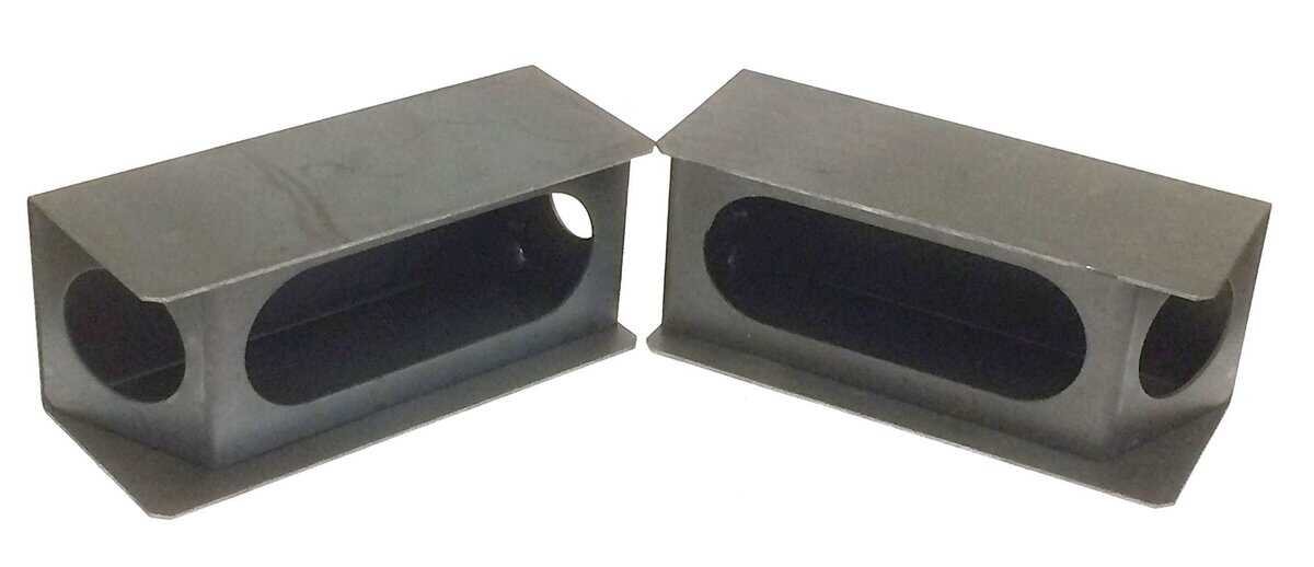 LIBRA Set de 2 Caja de Montaje de Luz de Cola Ovalada de 6"