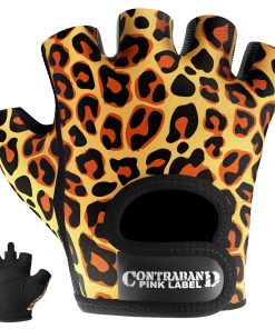 Guantes de levantamiento y remo Contraband -Naranja/Negro
