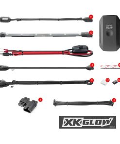 Kit de luces de acento LED profesionales para motocicleta