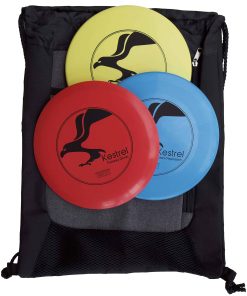 Set de Iniciación de Disc Golf Kestrel | 3 Discos + Bolsa |