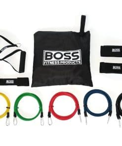 Set de Bandas de Resistencia Ajustable de 11 Piezas BOSS