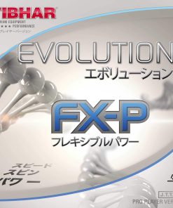 Tibhar Evolution FX-P Goma de Tenis de Mesa (Rojo, 2.1)