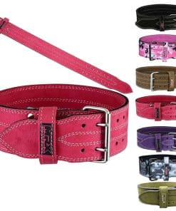 Cinturón de Cuero MRX Powerlifting 4" de Ancho 10mm de