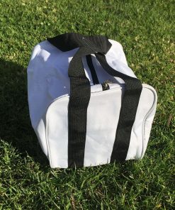 Bolsa de Bolas de Boliche de Nylon Premium - Blanca con