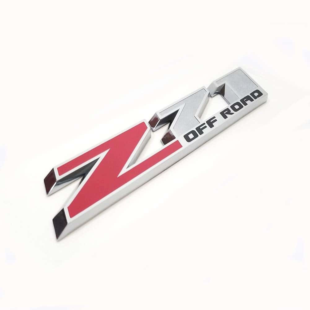 2pack OEM Emblemas Z71 Off Road de 10 -Cromo con rojo - Imagen 6
