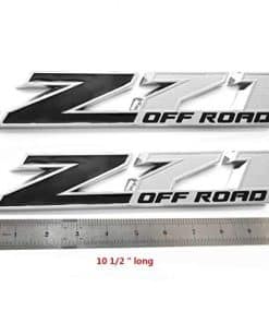 2 pack de Emblemas Grandes Z71 Off Road OEM de 10 Pulgadas
