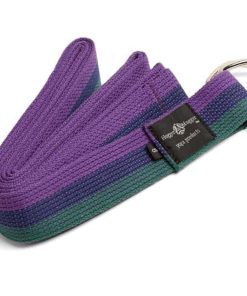 Correa de Yoga con D-Anillo Hugger Mugger (Multi-Rayas, 8
