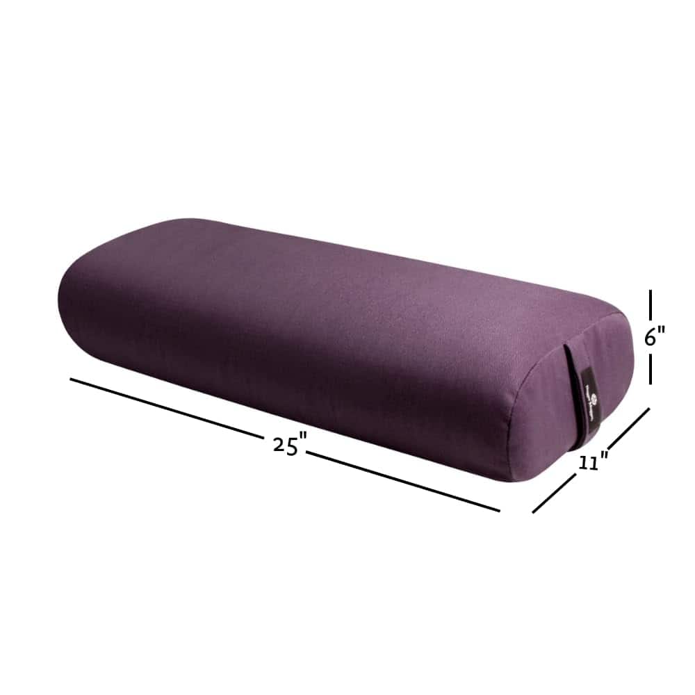 Bolster de Yoga Estándar Hugger Mugger (Plum) - Imagen 3