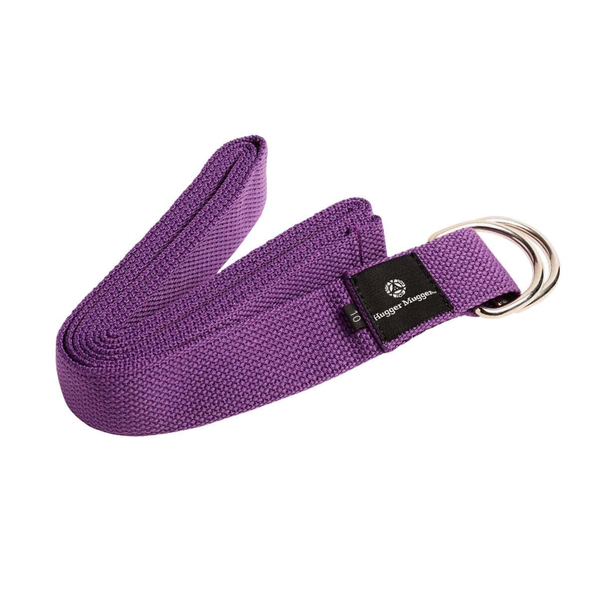 Correa de Yoga con Anillo en D de Hugger Mugger (Morado, 10