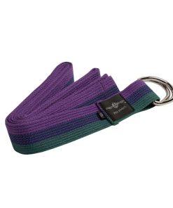 Correa de yoga con anillo en D Hugger Mugger (Multi-Stripe,