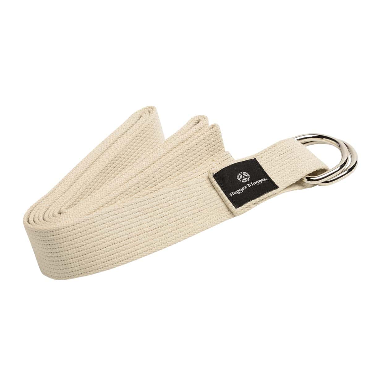 Correa de Yoga Hugger Mugger con Anillo en D (Natural, 10