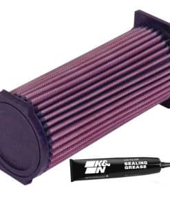 Filtro de aire del motor K&N: Alto -Negro