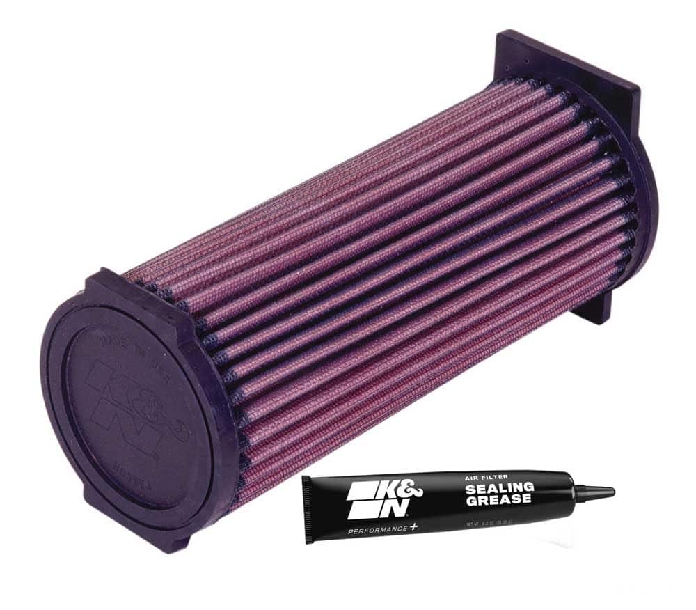 Filtro de aire del motor K&N: Alto -Negro